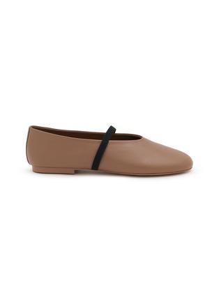 Charlie Leather Mary Jane Flats by PEDDER RED