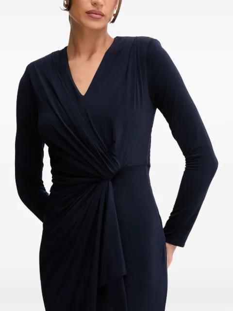 V-neck midi dress by PEDRO DEL HIERRO