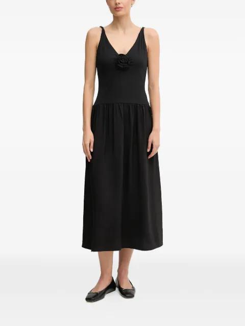 V-neck midi dress by PEDRO DEL HIERRO