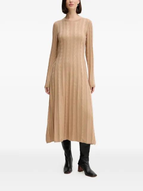 cable-knit modo dress by PEDRO DEL HIERRO