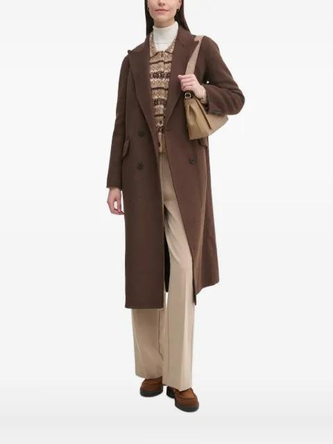 double-breasted coat by PEDRO DEL HIERRO