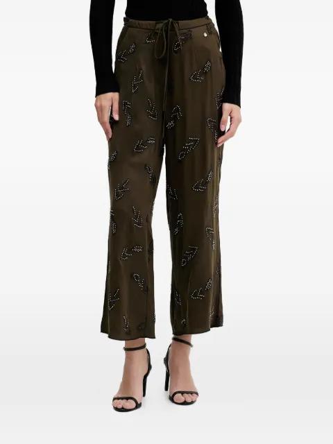 drawstring-waist trousers by PEDRO DEL HIERRO