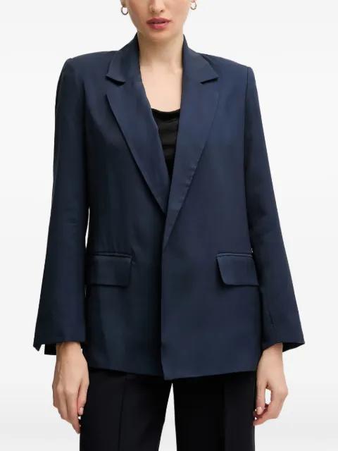 notched-lapel blazer by PEDRO DEL HIERRO