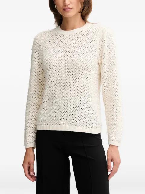 open-knit sweater by PEDRO DEL HIERRO