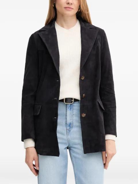 suede blazer by PEDRO DEL HIERRO