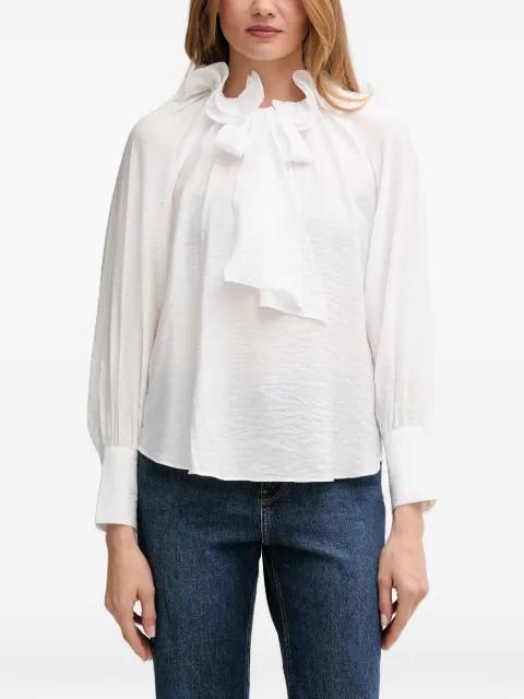 white blouse by PEDRO DEL HIERRO
