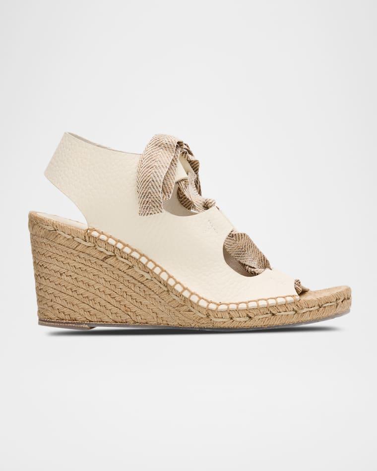 Otelia Leather Espadrille Sandals by PEDRO GARCIA