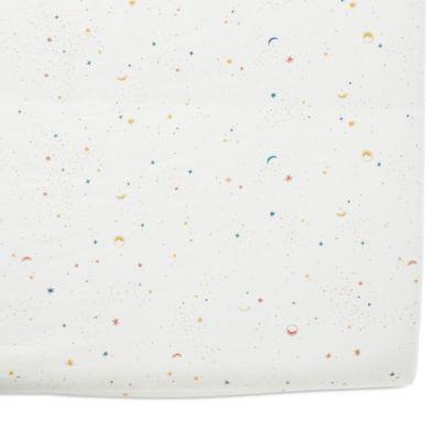 Celestial Cotton Crib Sheet by PEHR