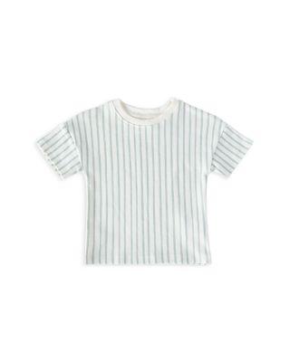 Dropped Shoulder Striped Tee - Baby by PEHR