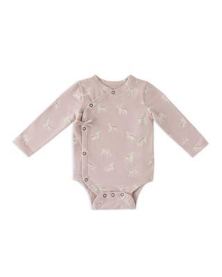 Girls' The Littles Long Sleeved  Kimono One Piece Bodysuit - Baby by PEHR