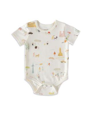 Short Sleeve Shoulder Snap One Piece - Baby by PEHR