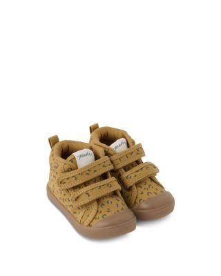 Unisex Field Trip Spotted Canvas High Top Sneakers – Toddler by PEHR