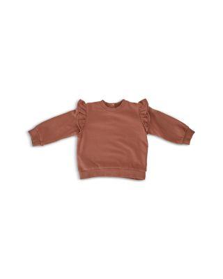 Unisex French Terry Ruffle Sweatshirt - Baby by PEHR Unisex French Terry Ruffle Sweatshirt - Baby by PEHR