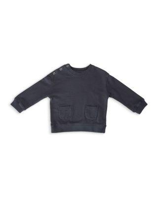 Unisex French Terry Shoulder Snap Sweatshirt - Baby by PEHR