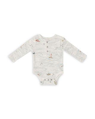 Unisex Henley One Piece Bodysuit - Baby by PEHR