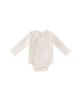 Unisex Long Sleeved Printed Kimono One Piece Bodysuit - Baby by PEHR
