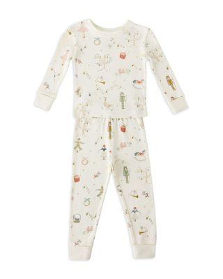 Unisex Partridge in a Pehr Tree Ribbed Pajama Set -Baby by PEHR