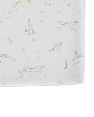 Unisex Printed Crib Sheet by PEHR