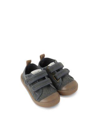 Unisex Recess Printed Canvas Low Top Sneakers – Toddler by PEHR