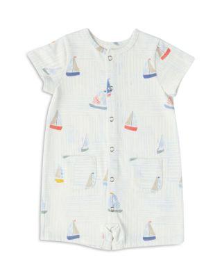 Unisex Short Sleeve Pocket Romper - Baby by PEHR