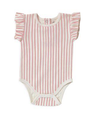Unisex Sleeveless Ruffle One Piece - Baby by PEHR