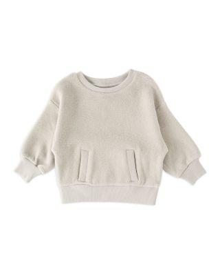 Unisex Teddy Fleece Dropped Shoulder Cotton Sweatshirt - Baby by PEHR