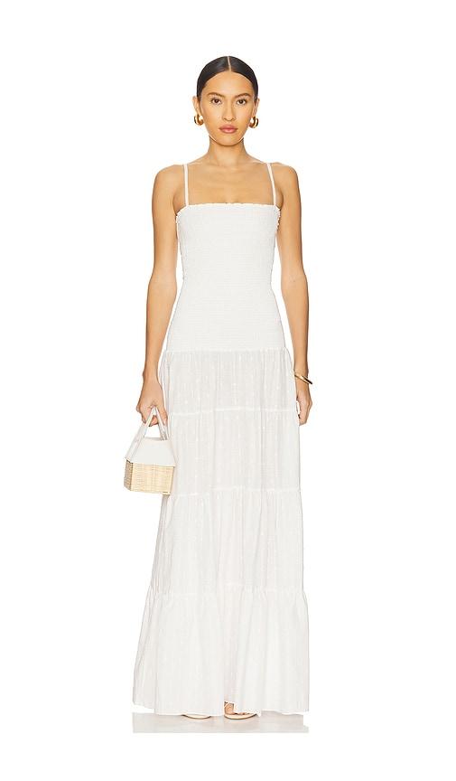 PEIXOTO Clementine Maxi Dress in White by PEIXOTO