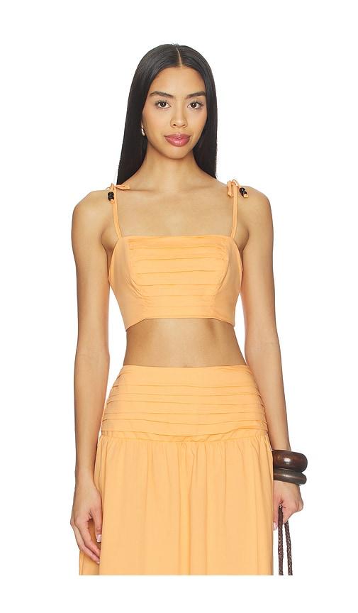 PEIXOTO Ezra Top in Orange by PEIXOTO
