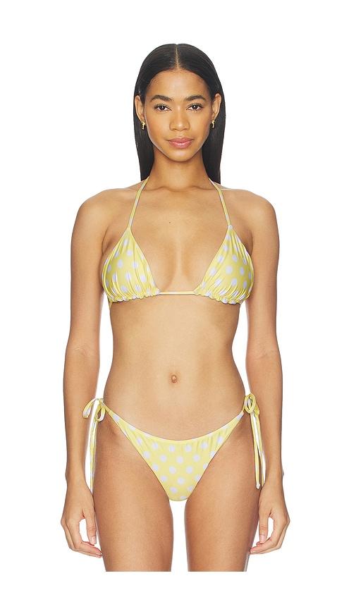 PEIXOTO Fifi Bikini Top in Yellow by PEIXOTO