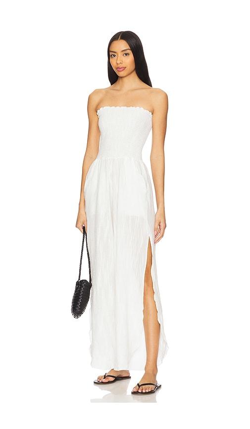 PEIXOTO Harriet Jumpsuit in White by PEIXOTO