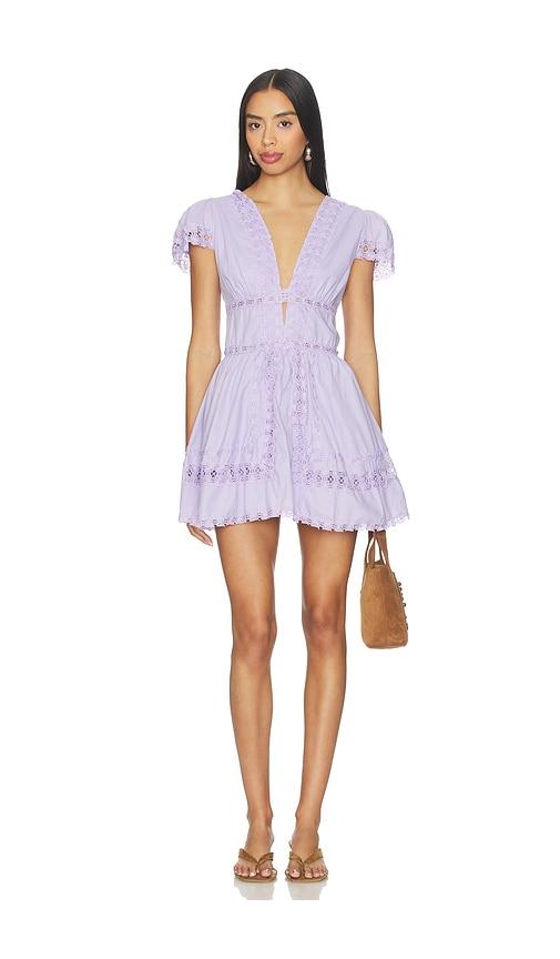 PEIXOTO Piper Mini Dress in Lavender by PEIXOTO