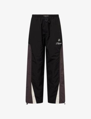 Embroidered-Logo Panelled Shell Jogging Bottoms by PELLADOR