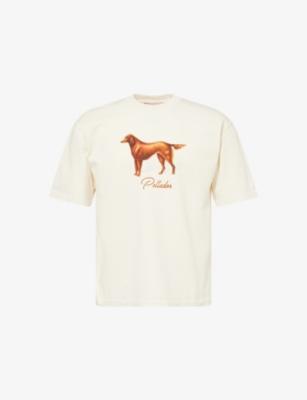 Red Setter Logo-Print Cotton T-shirt by PELLADOR