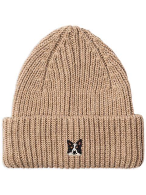 Border Collie beanie hat by PELO FOUNDATION