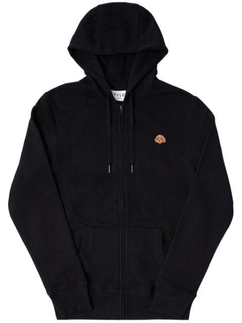 Poodle dog hoodie by PELO FOUNDATION