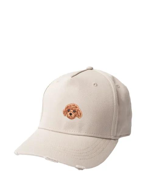 embroidered-logo baseball cap by PELO FOUNDATION