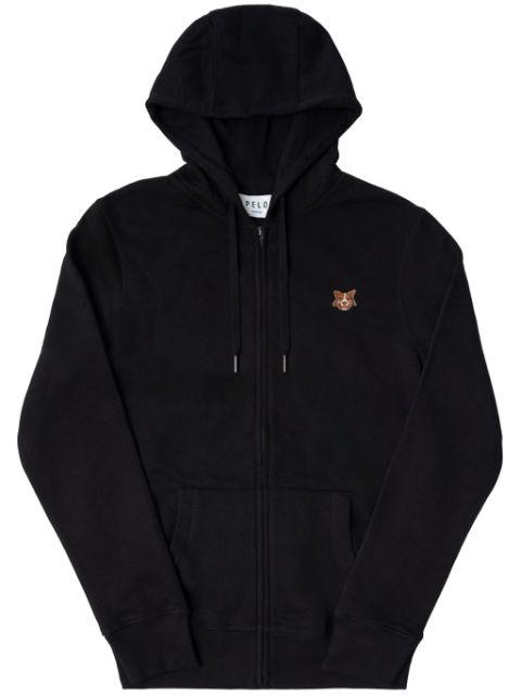 mongrel-patch merino hoodie by PELO FOUNDATION