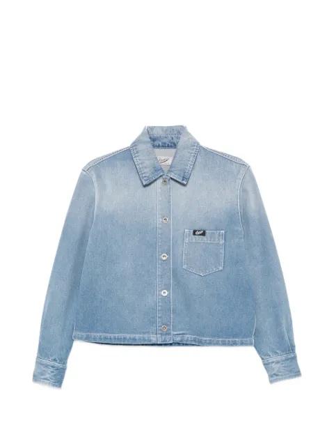 Betty faded-effect denim jacket by PENCE
