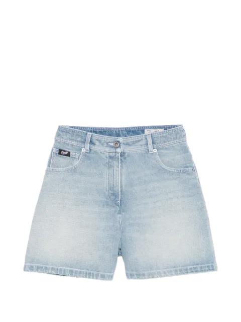 Luna acid-wash denim shorts by PENCE