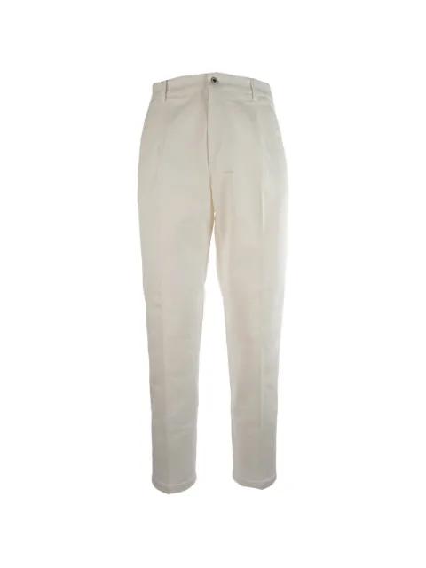 button-fastening pleated trousers by PENCE