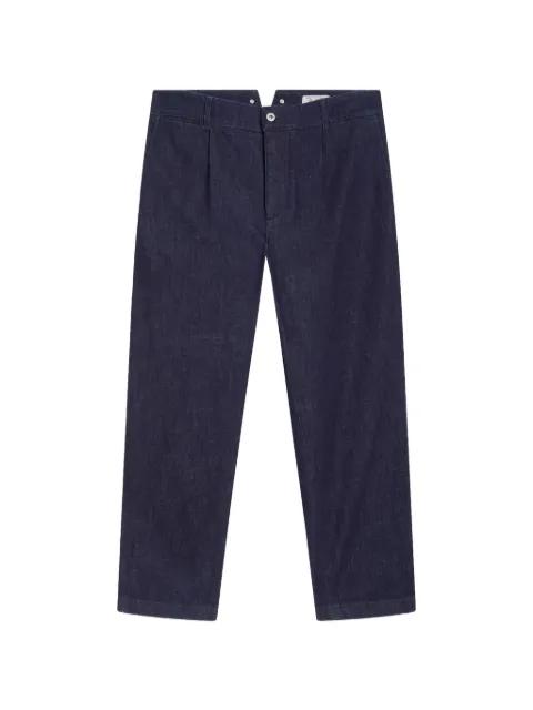 pleated adjustable-strap trousers by PENCE