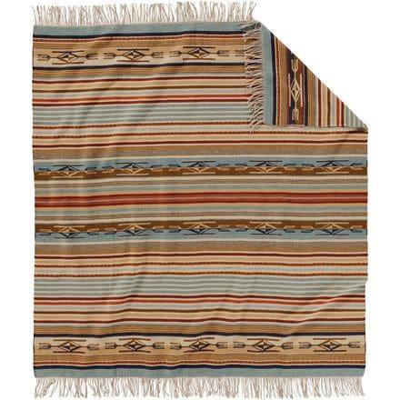 Fringed Jacquard Throw by PENDLETON