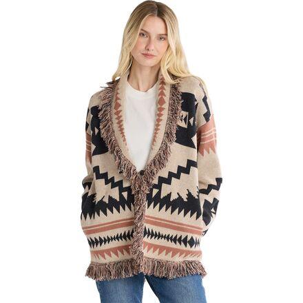 Graphic Fringe Cardigan by PENDLETON