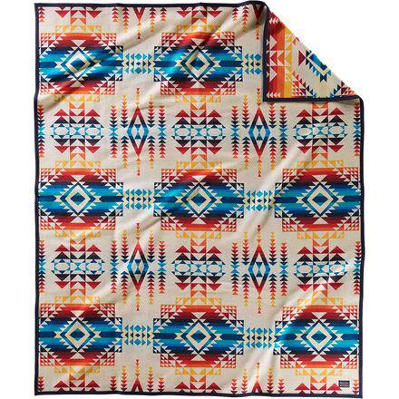 Jacquard Unnapped Blanket by PENDLETON