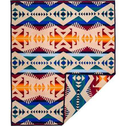 Jacquard Unnapped Robe Blanket by PENDLETON