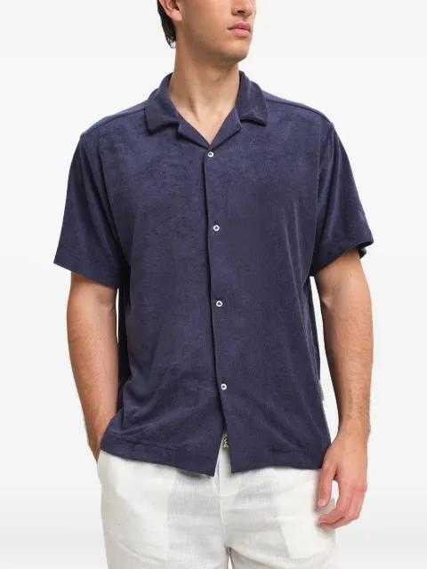 buttoned linen shirt by PENINSULA SWIMWEAR