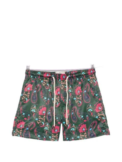paisley-print drawstring swim shorts by PENINSULA SWIMWEAR