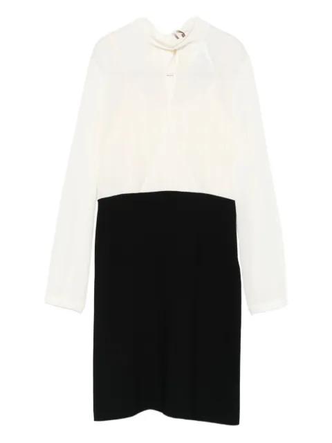 Dimma high-neck colour-block dress by PENNYBLACK