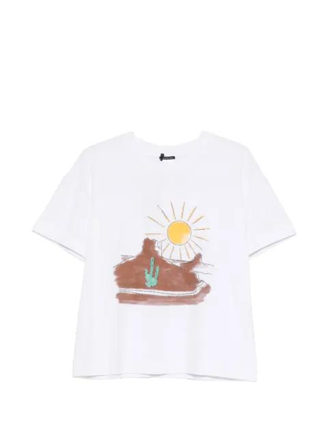 Sabbia graphic-print T-shirt by PENNYBLACK