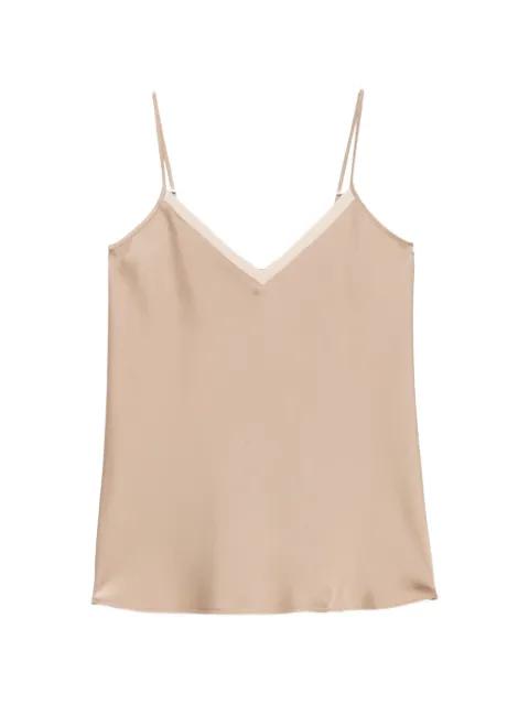 V-neck sleeveless blouse by PENNYBLACK